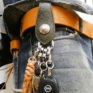 1467タイプ　貼り合わせキーホルダー　ペイズリー