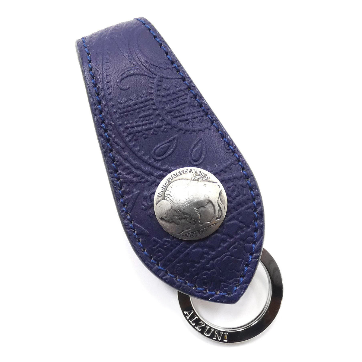 1467タイプ　貼り合わせキーホルダー　ペイズリー