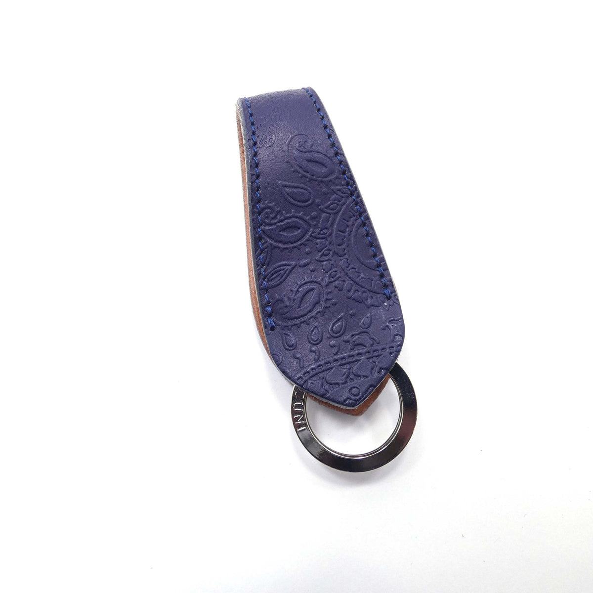 貼り合わせキーホルダー　ペイズリー