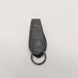 1467タイプ　貼り合わせキーホルダー　銀擦りエイ