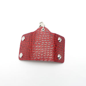 スマートキーホルダー クロコ型押し