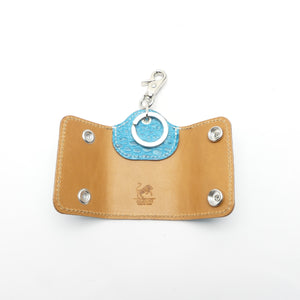 スマートキーホルダー クロコ型押し