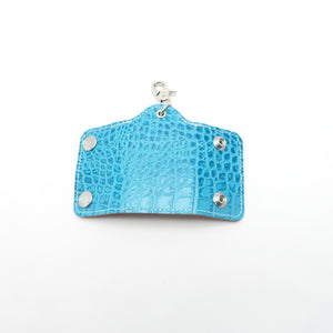 スマートキーホルダー クロコ型押し