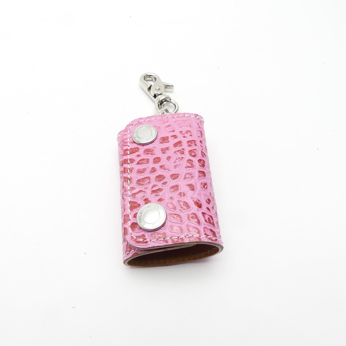 スマートキーホルダー クロコ型押し