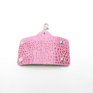 スマートキーホルダー クロコ型押し