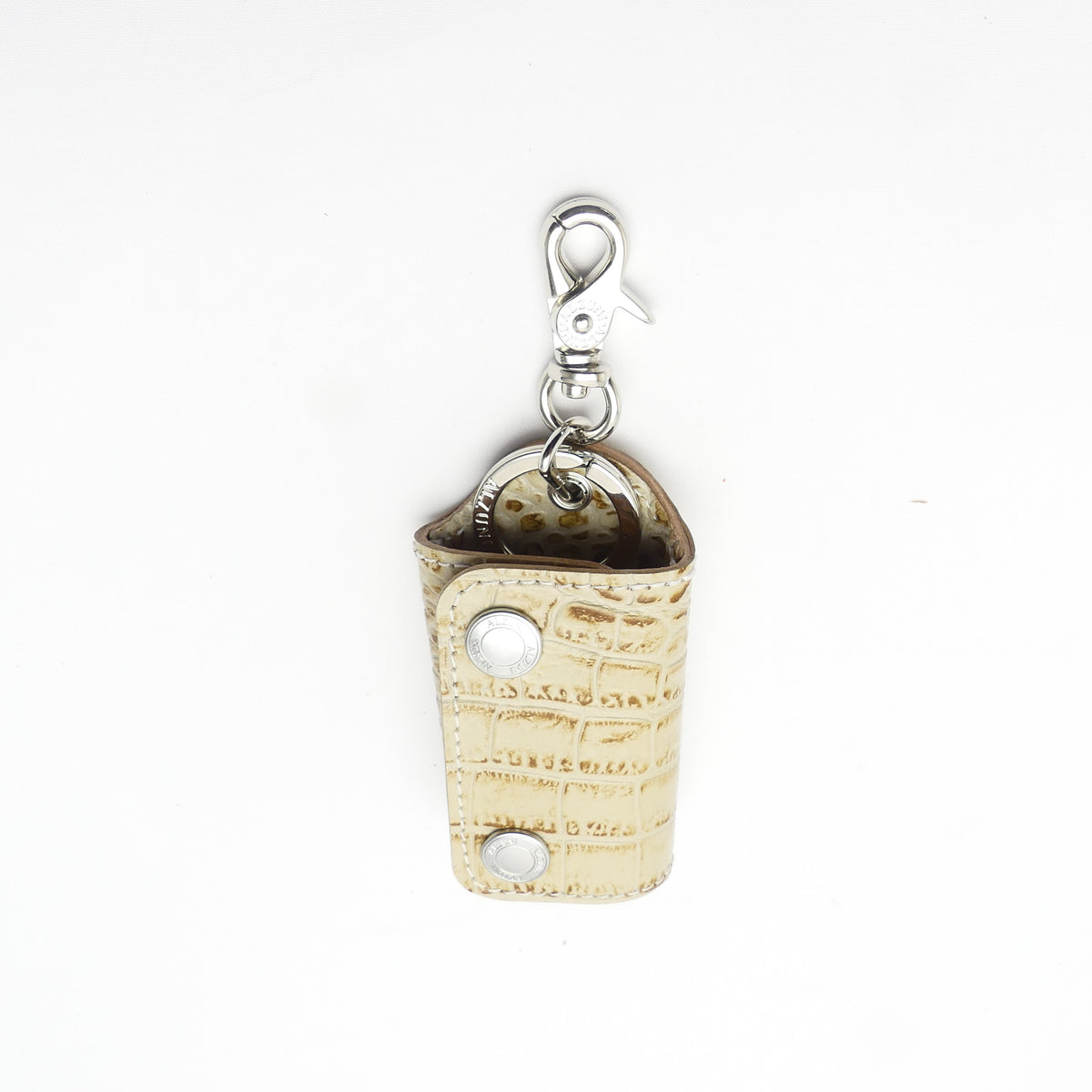 スマートキーホルダー クロコ型押し