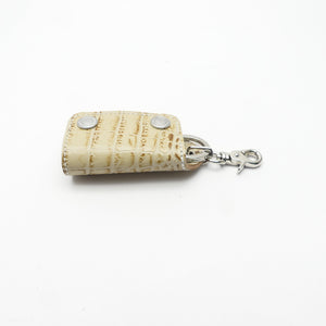 スマートキーホルダー クロコ型押し