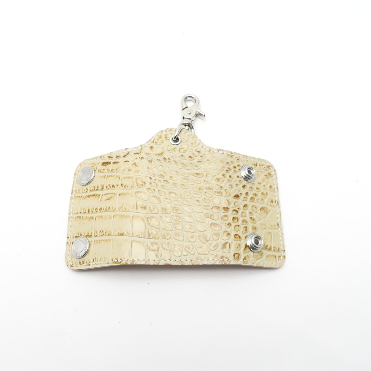 スマートキーホルダー クロコ型押し