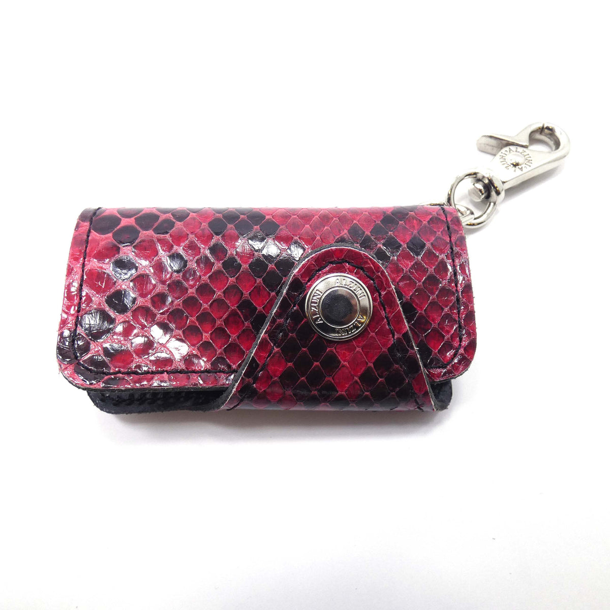 ベロ付4連キーケース パイソン