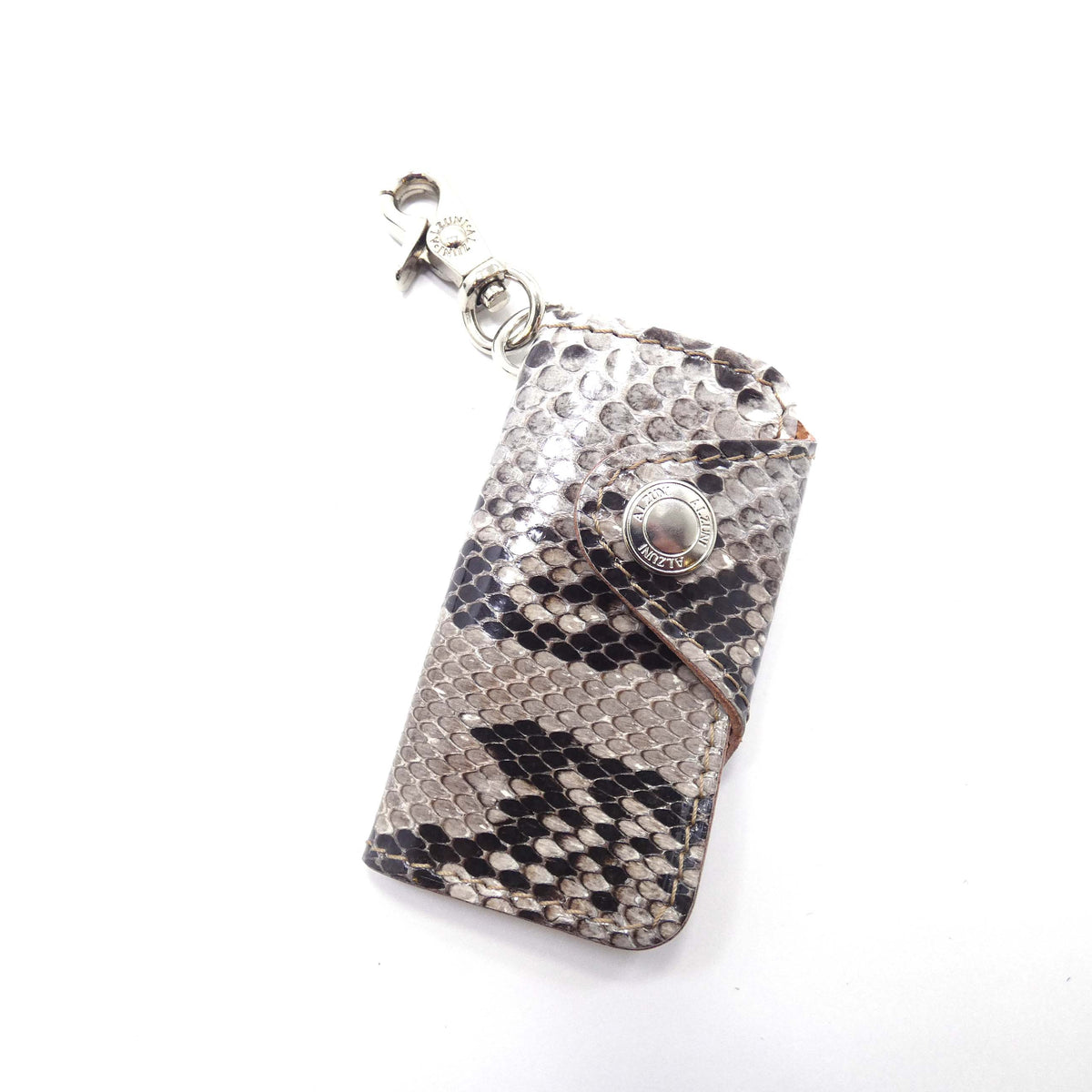 ベロ付4連キーケース パイソン