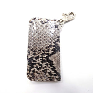 ベロ付4連キーケース パイソン
