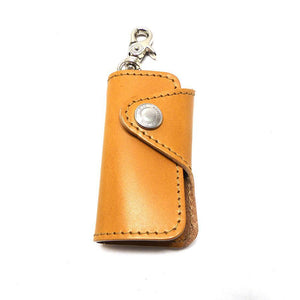 ベロ付4連キーケース サドル