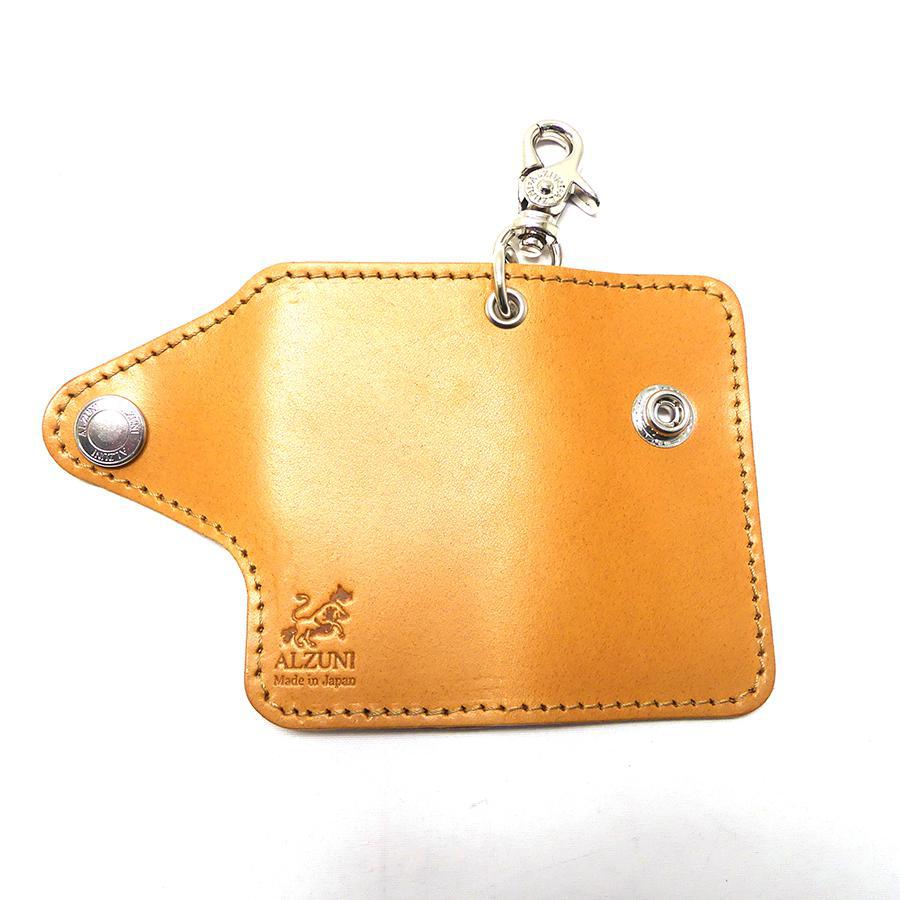 ベロ付4連キーケース サドル