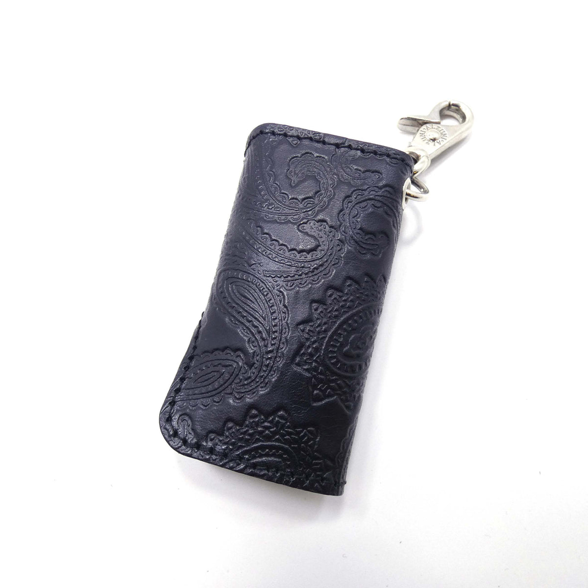 ベロ付4連キーケース ペイズリー