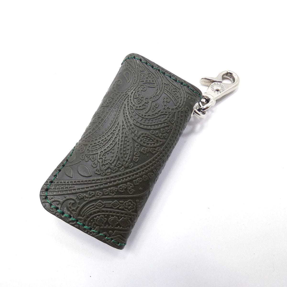 ベロ付4連キーケース ペイズリー