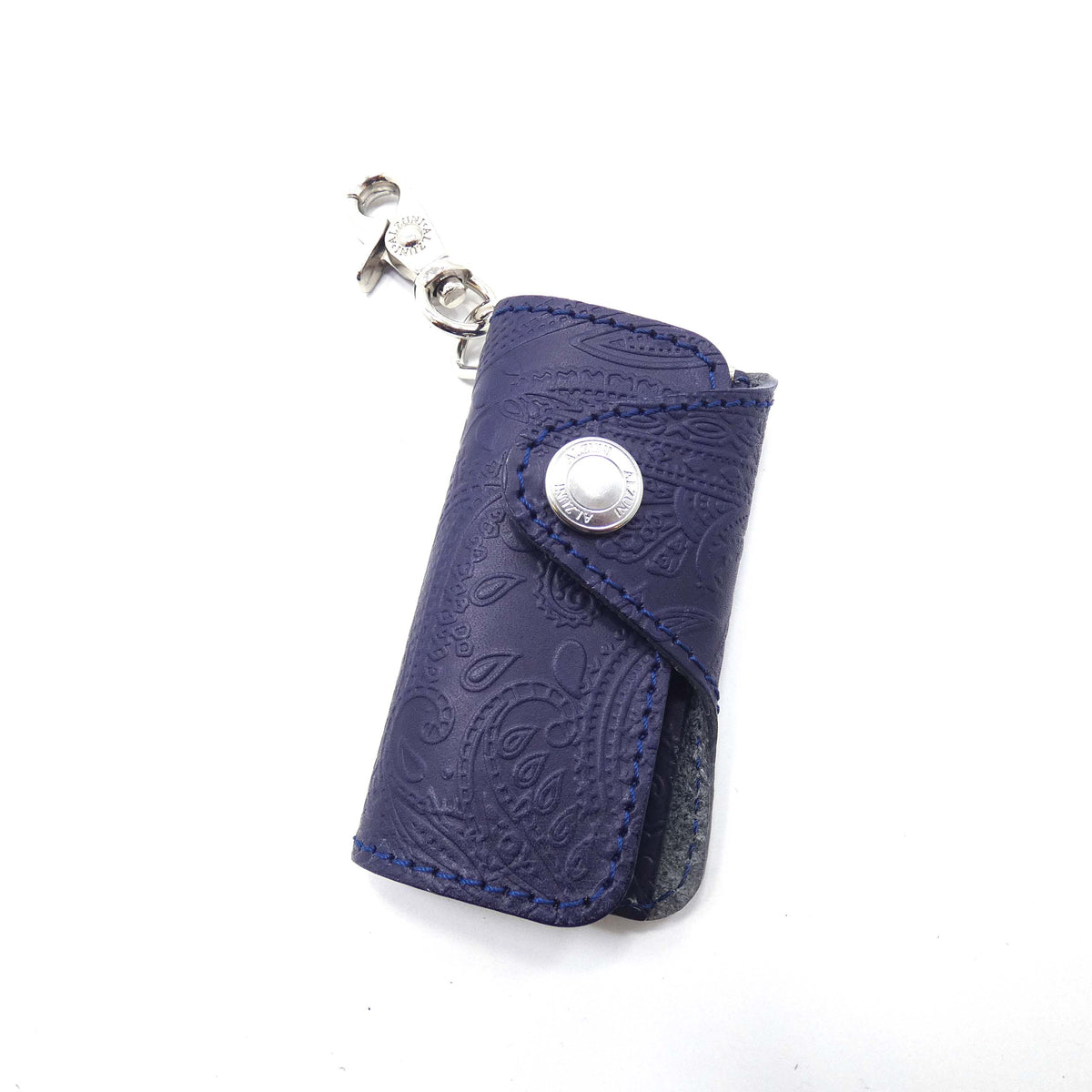 ベロ付4連キーケース ペイズリー