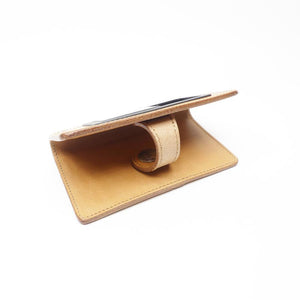 手帳型スマホカバー　サドル　Mサイズ