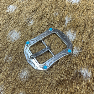 40ｍｍ中一美錠（ターコイズ柄）