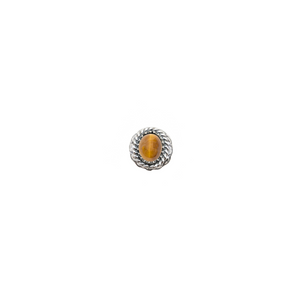 印台コンチョ　タイガーアイ8x10