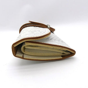 527タイプ　メキシコクラフト　19033・花バスケット＜熟成革＞