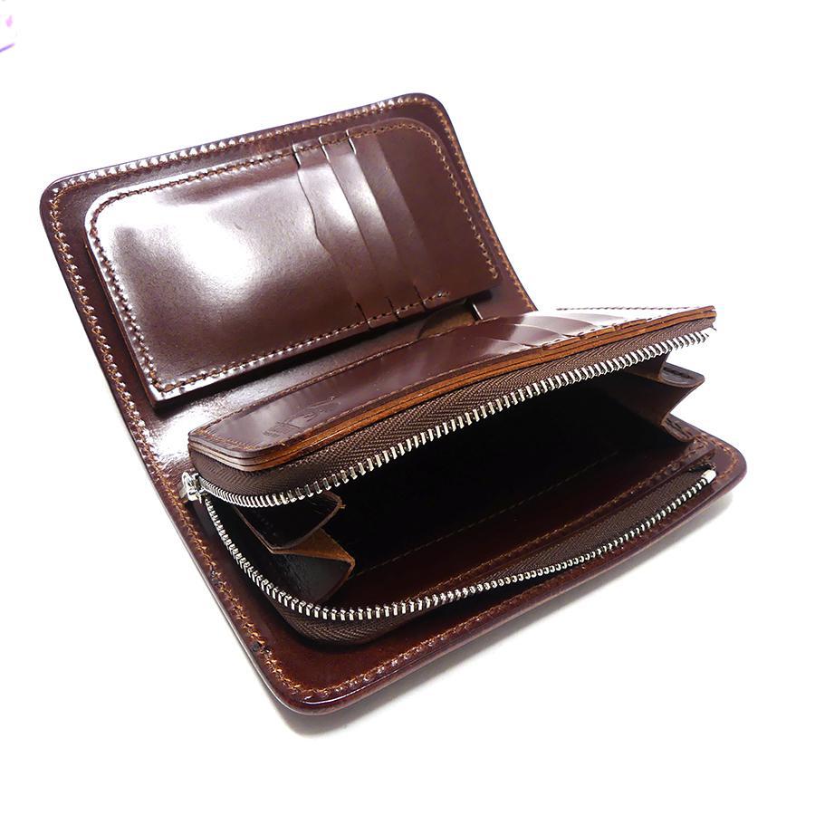 ハーフ財布 L字コイン インディ