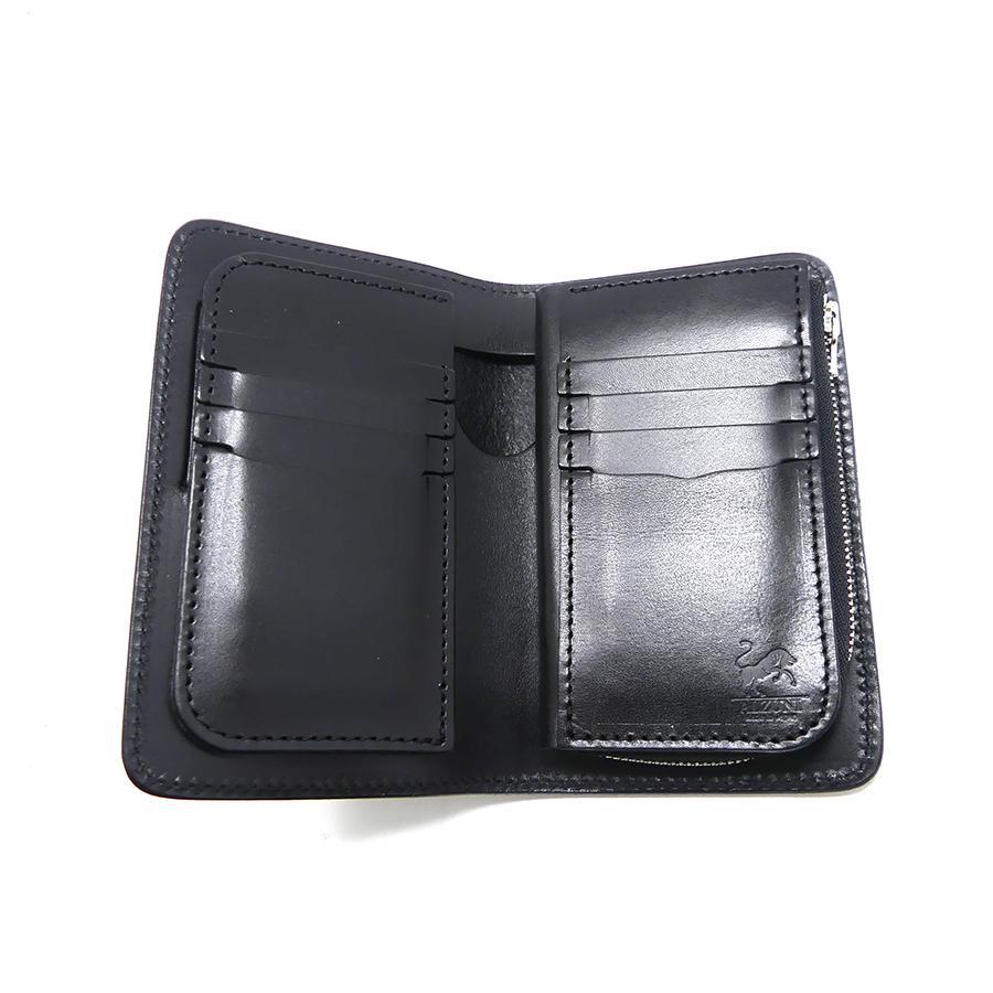 ハーフ財布 L字コイン インディ