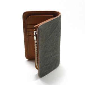 ハーフ財布 L字コイン ゾウ