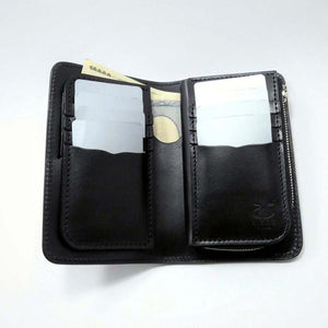 ハーフ財布 L字コイン ゾウ