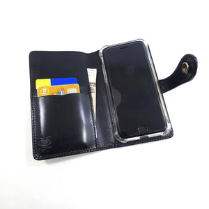 手帳型スマホカバー　パイソン　Mサイズ