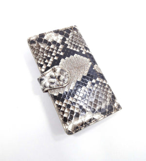 手帳型スマホカバー　パイソン　Mサイズ