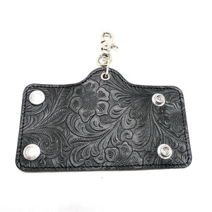 スマートキーホルダー フラワーエンボス