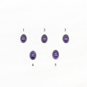 印台コンチョ　アメジスト10x14