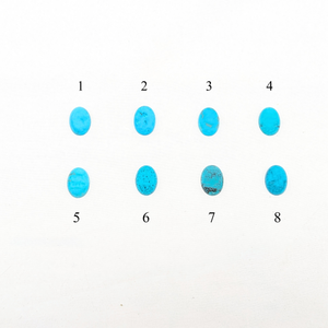 印台コンチョ　ターコイズ10x14