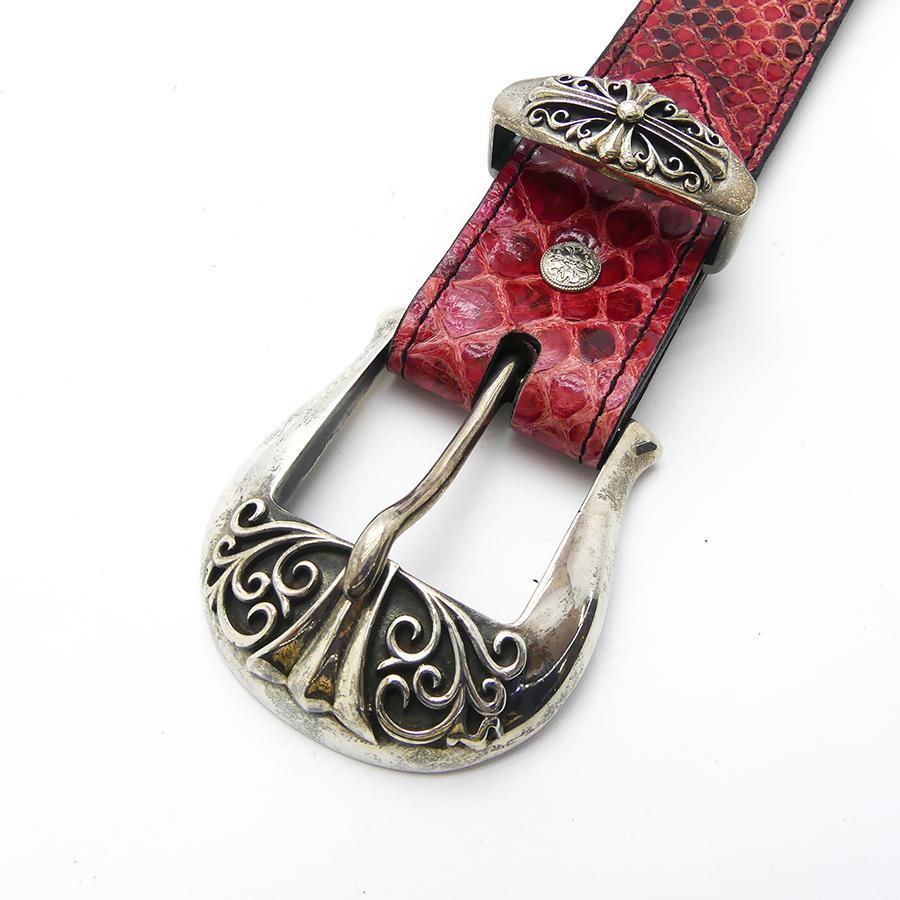 40mm かぶせベルト パイソン