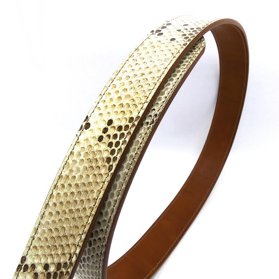 40mm かぶせベルト パイソン