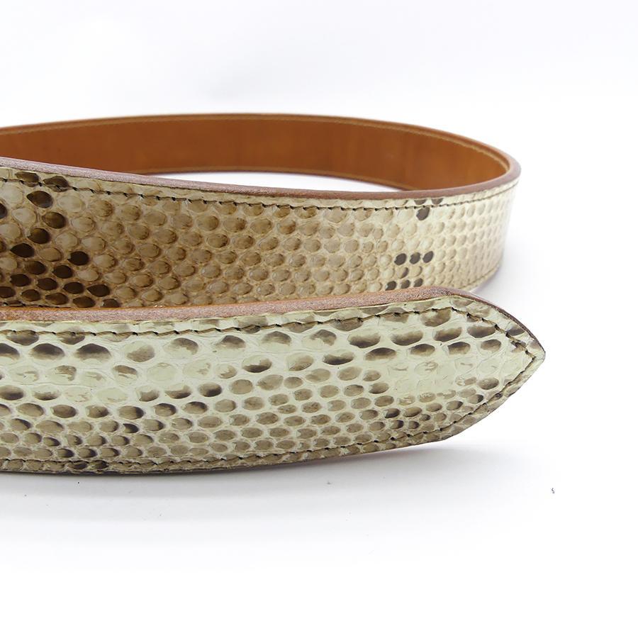 40mm かぶせベルト パイソン