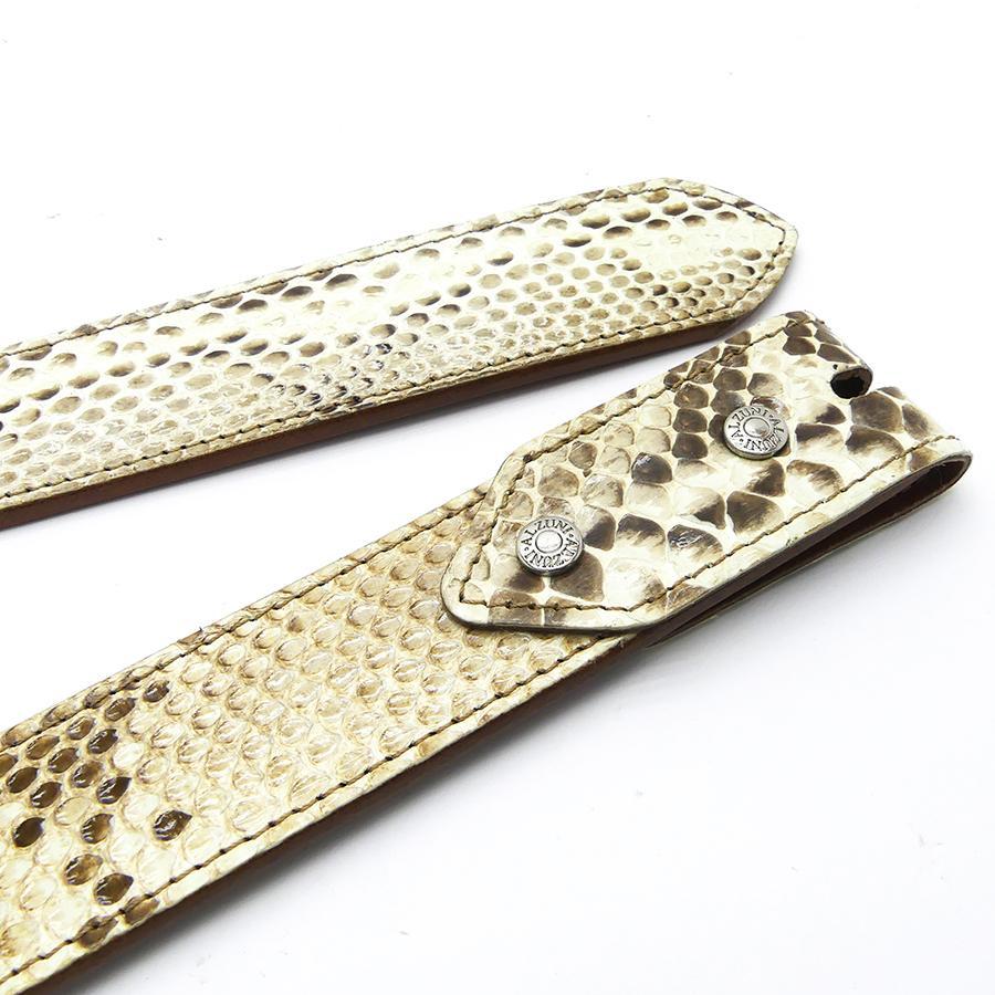 40mm かぶせベルト パイソン