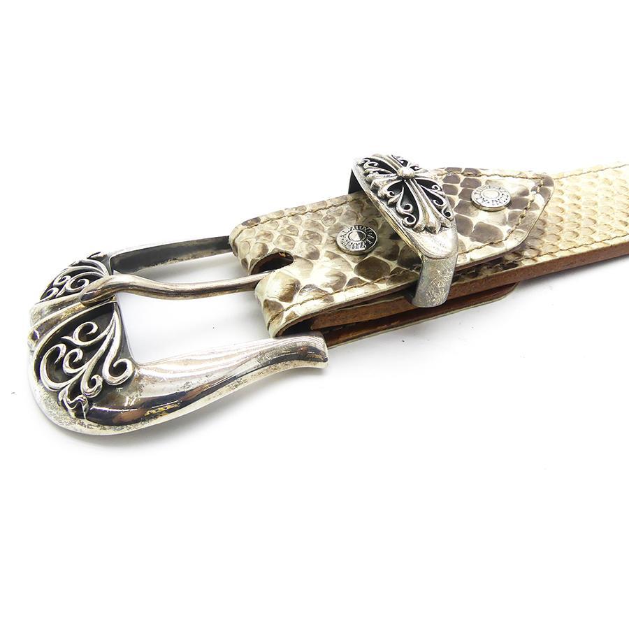 40mm かぶせベルト パイソン