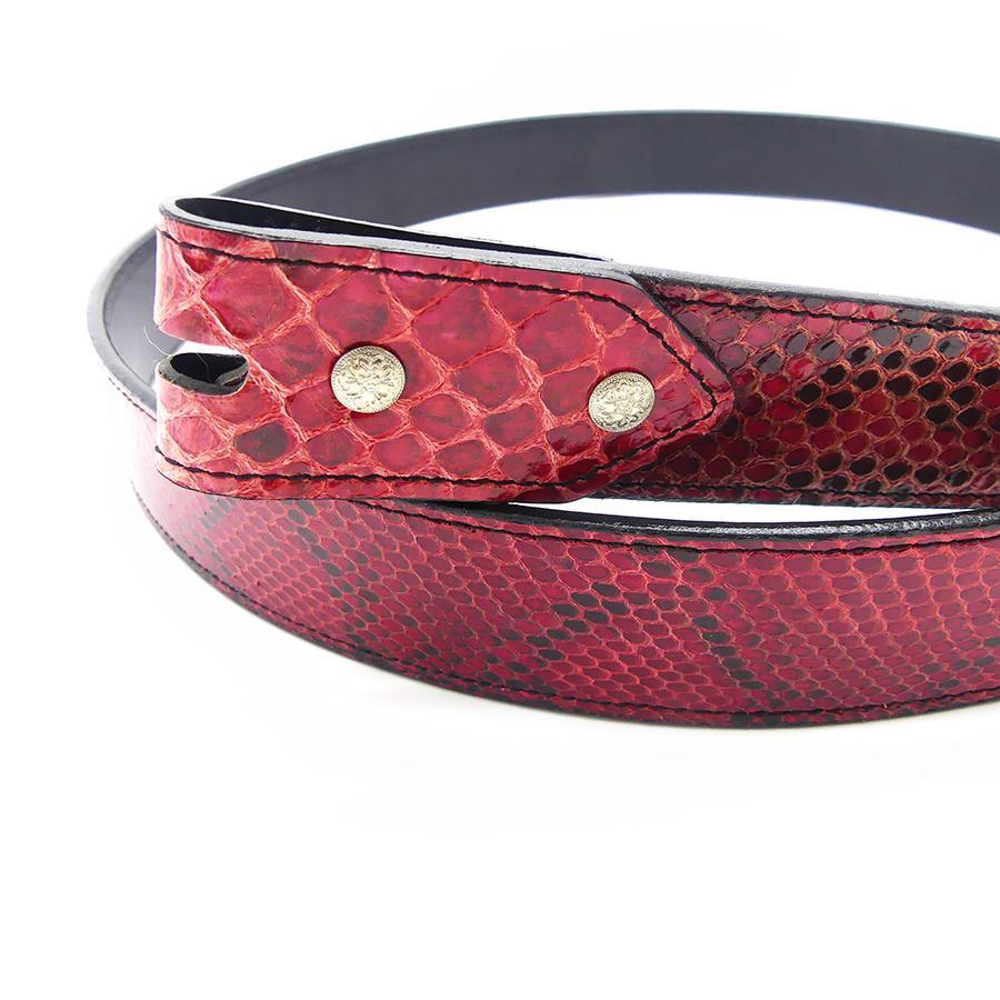 40mm かぶせベルト パイソン