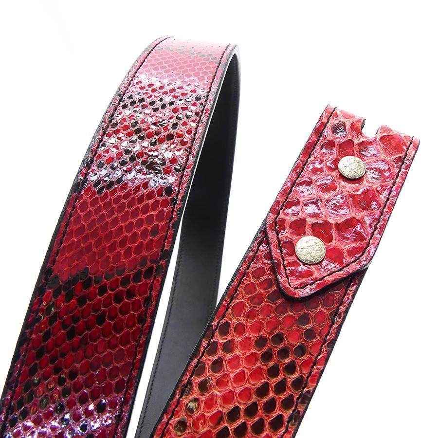 40mm かぶせベルト パイソン