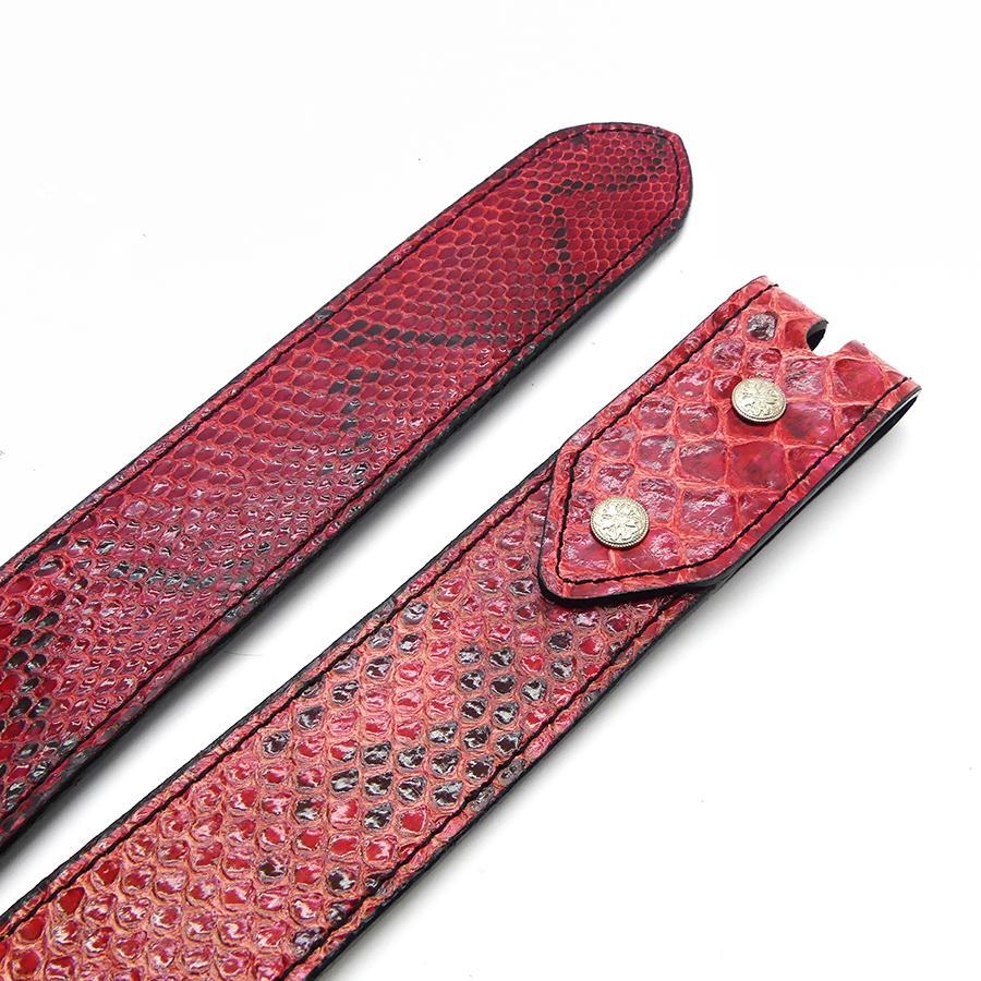 40mm かぶせベルト パイソン