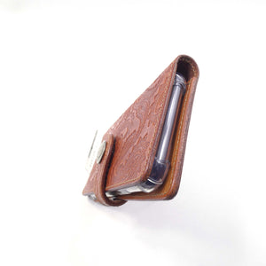 手帳型スマホカバー　ペイズリー　Mサイズ