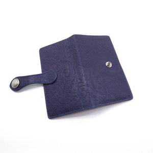 手帳スマホカバー　ペイズリー　Lサイズ