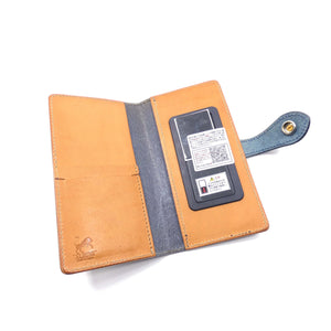 手帳スマホカバー　ペイズリー　Lサイズ