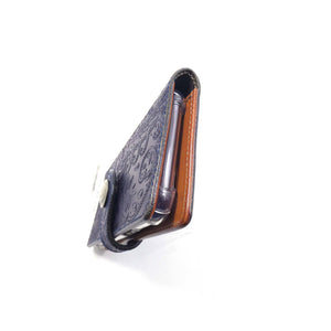 手帳スマホカバー　ペイズリー　Lサイズ