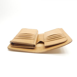 8110 ハーフ財布L字コイン カービング