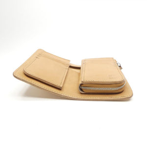 8110 ハーフ財布L字コイン カービング