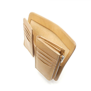 8110 ハーフ財布L字コイン カービング