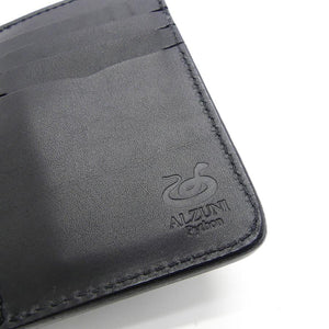 ハーフ財布 両面カード アウトポケット パイソン