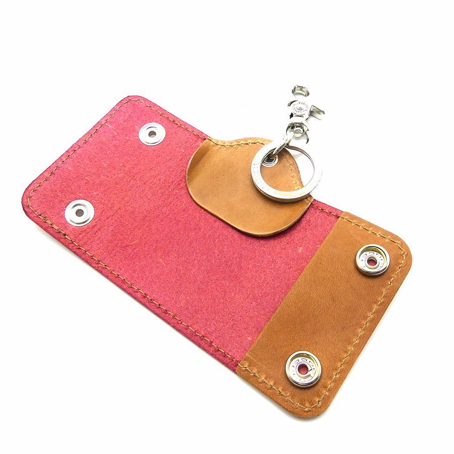 スマートキーホルダー（隠しホック）桜型抜き